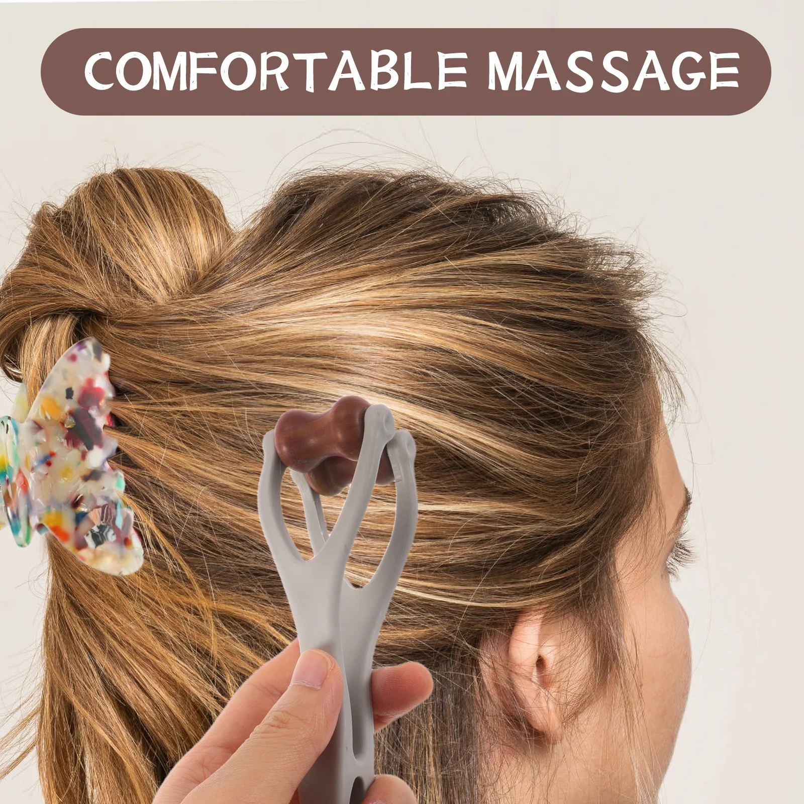 Rouleau de massage des doigts, pierre rouge Durable, outil Portable, améliore la flexibilité des doigts, soulage la Fatigue des mains, employés de bureau