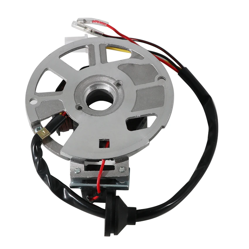 Motorcycle Generator Ignition Stator Coil Comp For Explorer ATV Bullet Protector 50 SMC ATV Urban 50 OEM:35560-NAF-00