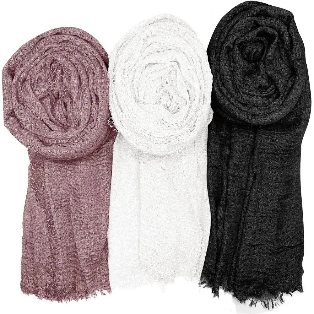 

Women Scar Shawl or All Season 3PCS Scarve Wrap Scarve.