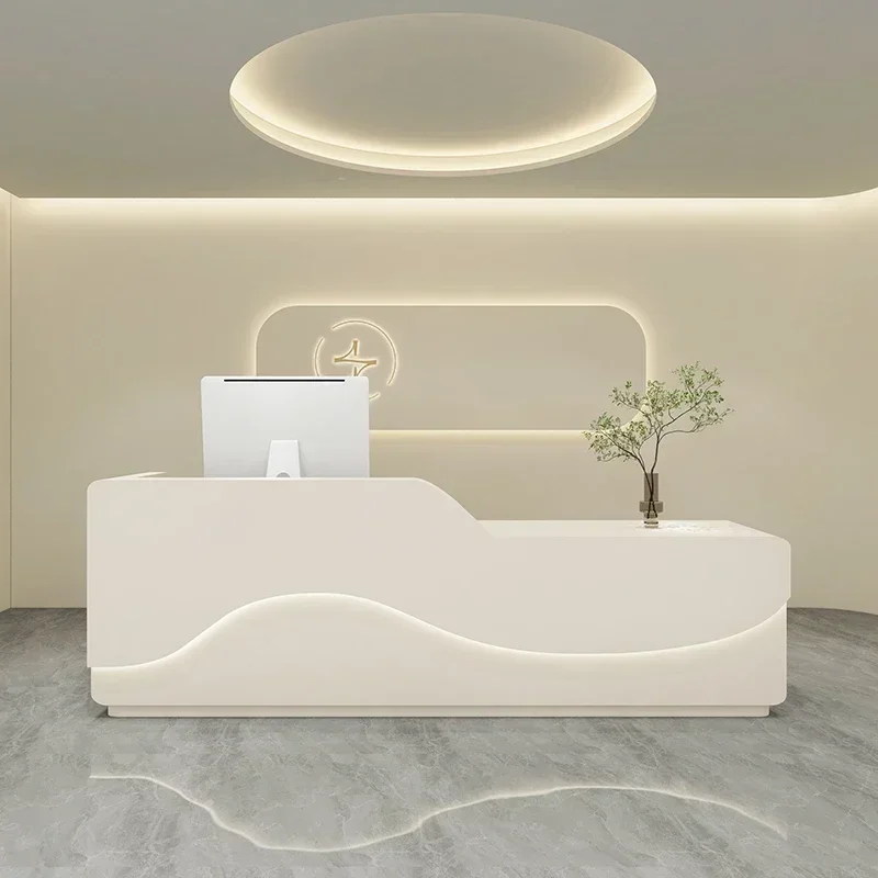 مساعدة مكتب مدخل الجداول خزانة النقدية أثاث المكاتب التنفيذي مقهى مكافحة الحديثة الفاخرة مركز الجمال ورشة عمل Escritorio #3