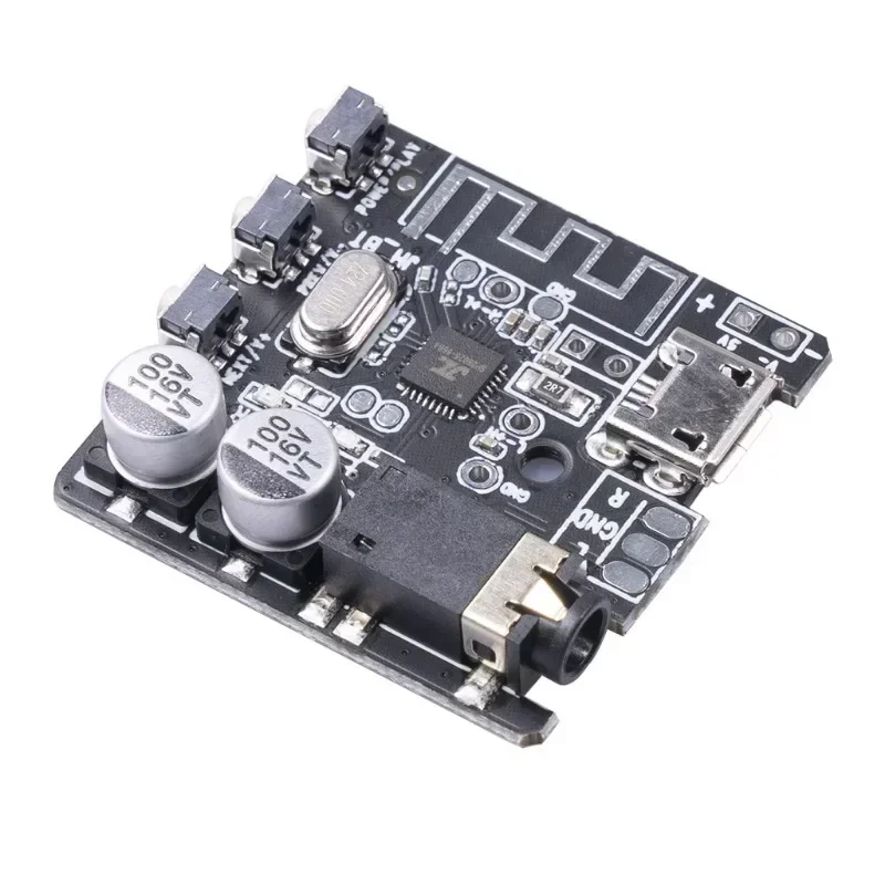 PCB board with buttons version 5.0 3.5 stereo output Bluetooth audio receiver