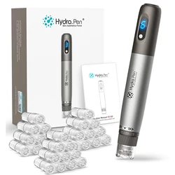 Stylo de beauté professionnel sans fil Dr. Pen Hydra Pen H3, stylo à micro-aiguilles, appareil de soins de la peau, adhérence illac, original, 30 pièces