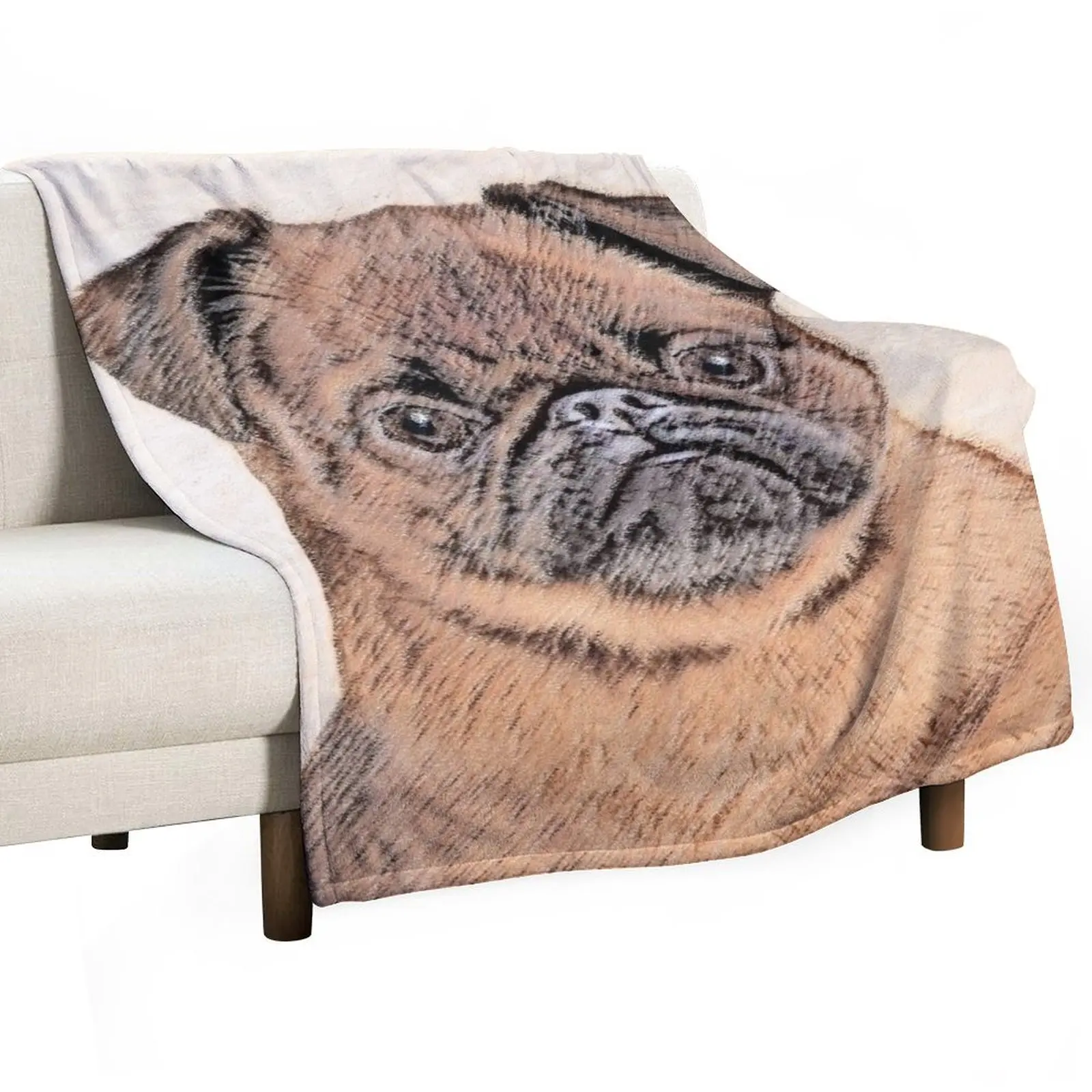 

Brussels Griffon Smooth Throw Blanket cosplay anime Beautifuls Bed linens Sofas Blankets