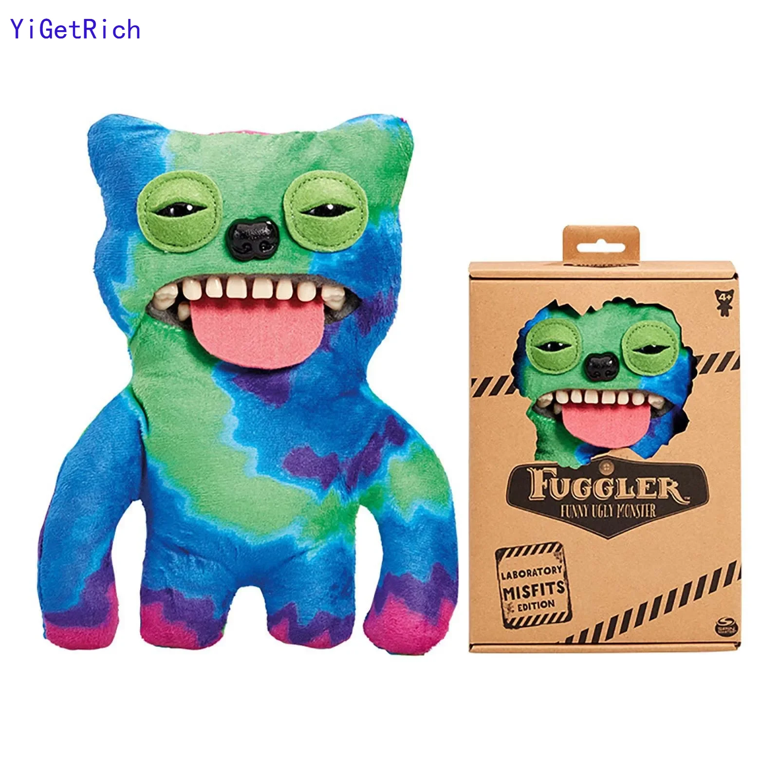 Fuggler Plush Budgie Fuggler Edition and Laboratory Misfits Edition British Brand Funny Ugly Monster Toy Gifts Decorations