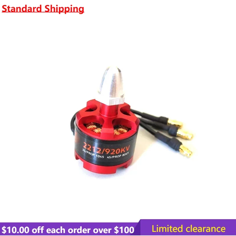 Limited Clearance 2212 920KV Brushless Motor with Banana Plug