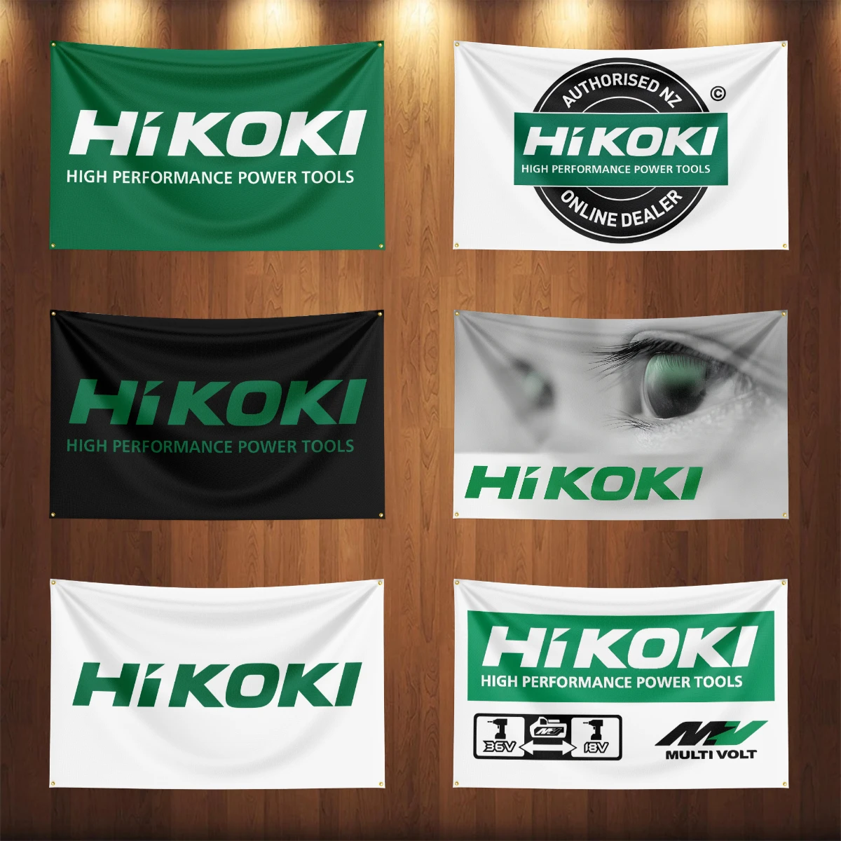 3x5 Ft Hikokis Tool Flag logo Polyester Printed Electrician Banner For Decor flag banner Hand Tool Powel Tools and accessories