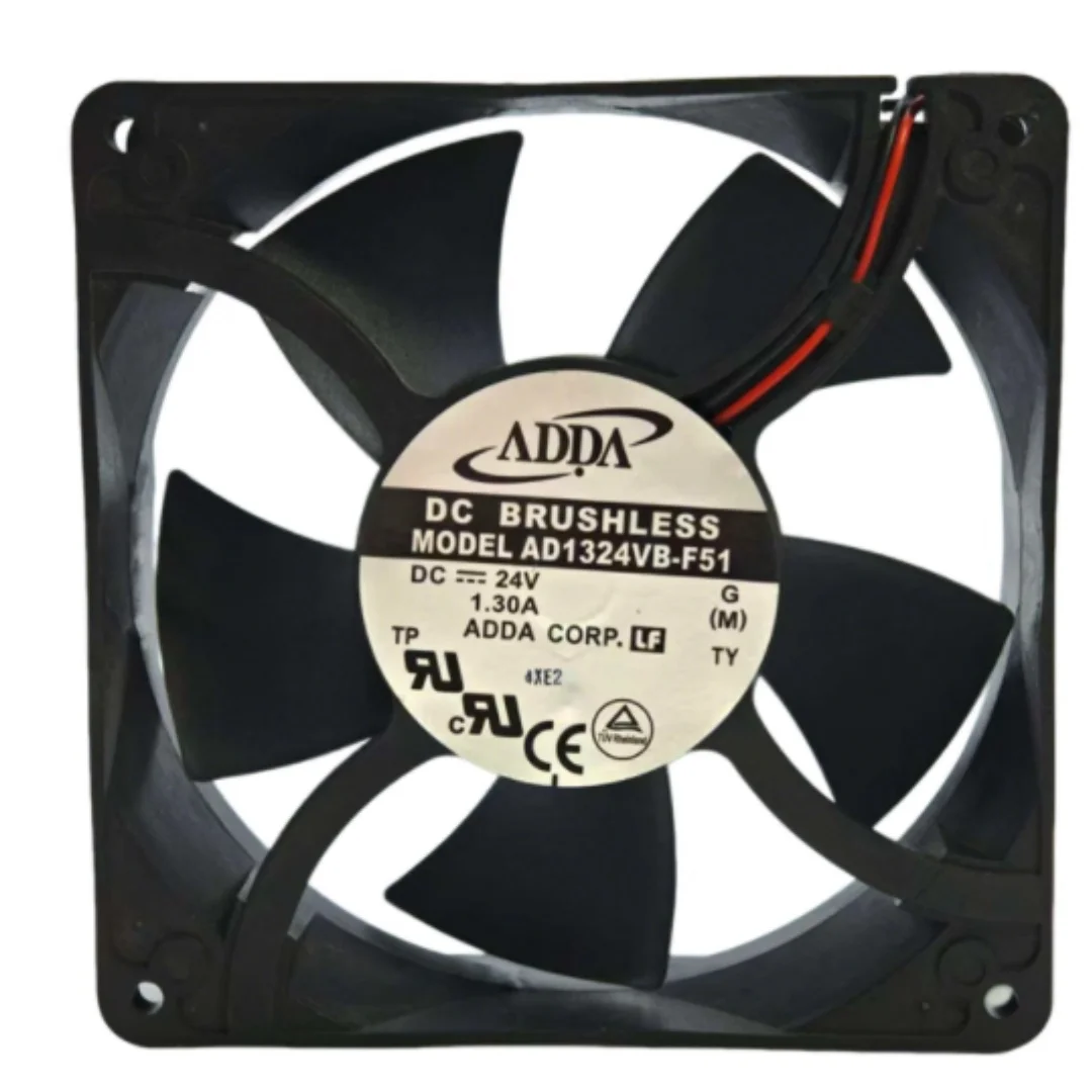 

ADDA AD1324VB-F51 DC 24V 1.30A 127x127x38mm 2-Wire Server Cooling Fan