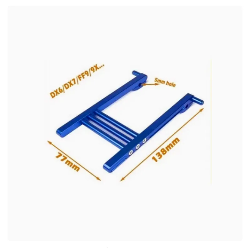 Aluminum FPV model aircraft equipment bracket Remote control bracket/launch bracket day 89JR/FUTABA universal