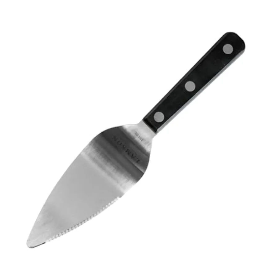 

Лопатка для пирогов и тортов Lamson 4 дюйма с волнистым краем и ультрапрочной ручкой Noir