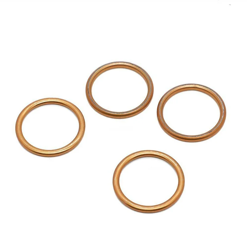 4 Motorcycle Exhaust gaskets For Honda CB700 CB750 CB900 CB1000C CB1100F Exhaust Gasket rings