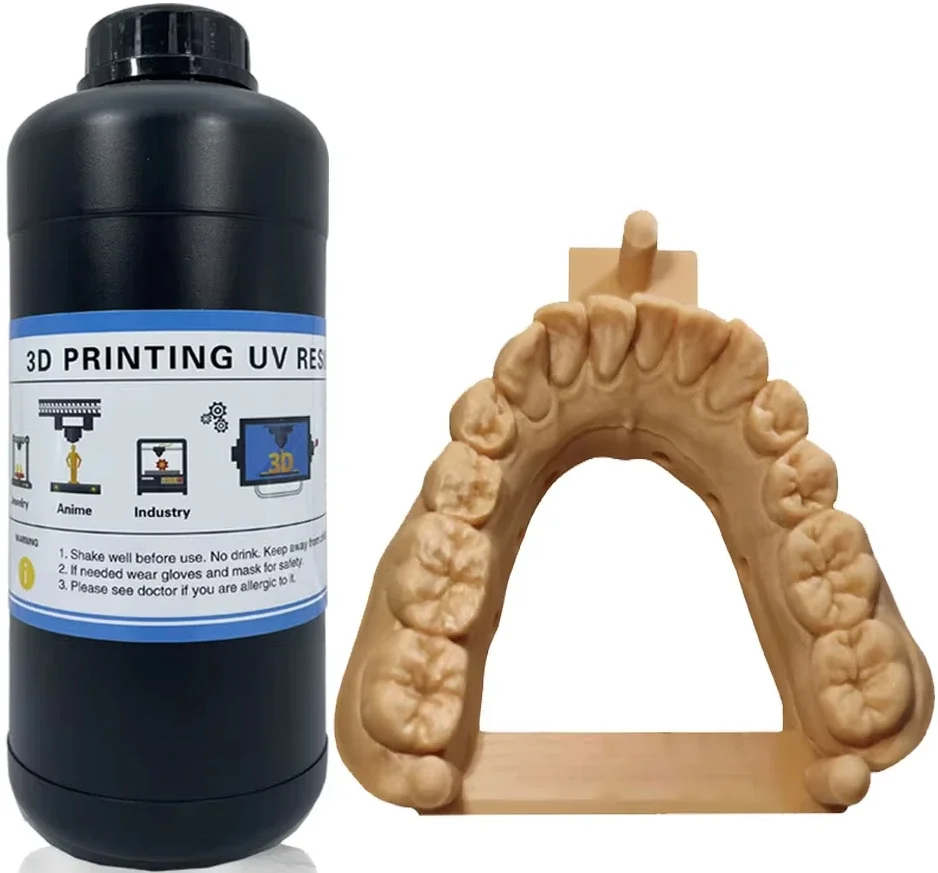 

500g/1000g Lab 3D Resins Dentals 405nm UV Printings Resins for LCD DLP 3D Printer Resins