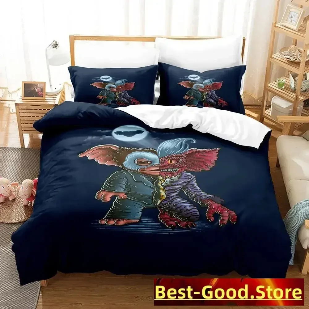 Gremlins Bedding Set Single Twin Full Queen King Size Bed Set Adult Kid Bedroom Duvet cover Sets 3D Print Anime Bed Sheet Set