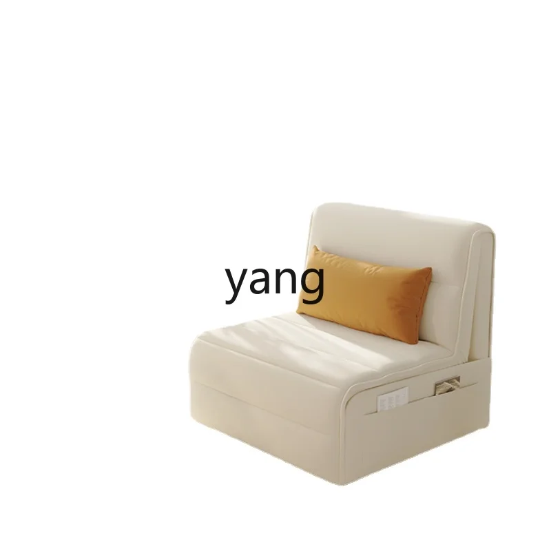 Yhl Hair Bed Cream Style Dual-Use Foldable Small Apartment Single Balcony Study Multi-Function Bed