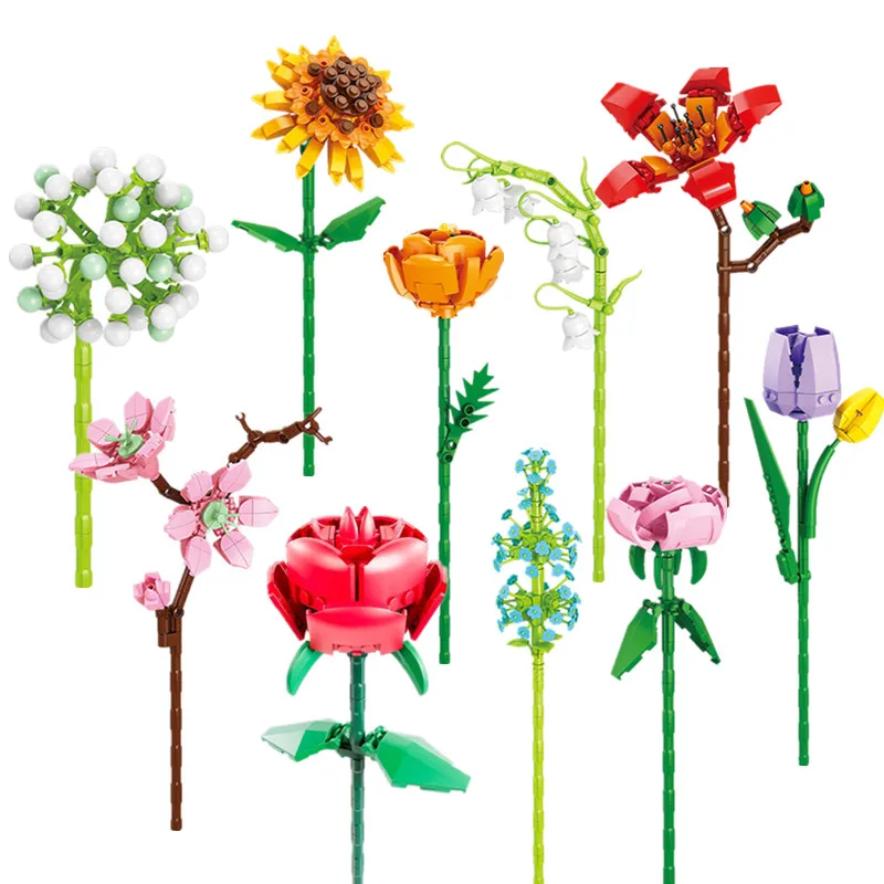 

Romantic Wildflower Bouquet Flower Blooming Flower Bouquet Home Decoration Girl Valentine's Day Gift For Girlfriend