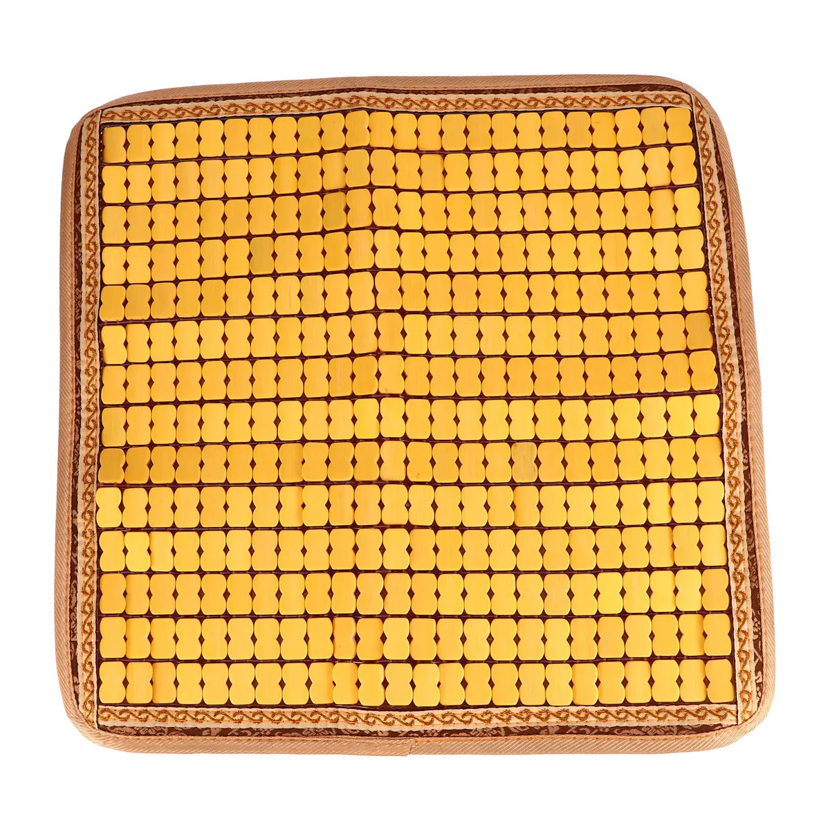 

Bamboo Cooling Seat Cushion Non-Slip Design for Summer Home Office Car Decorative Bamboo Cushion Mat