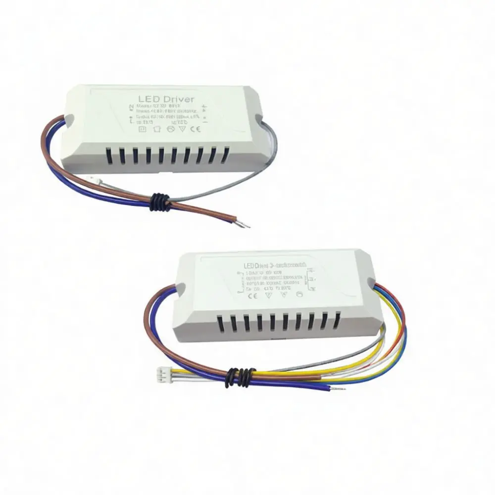 Safe LED Driver For Downlight Ceiling Lamp Three Color Adjustable Transformer High Efficiency Isolated Power Converter