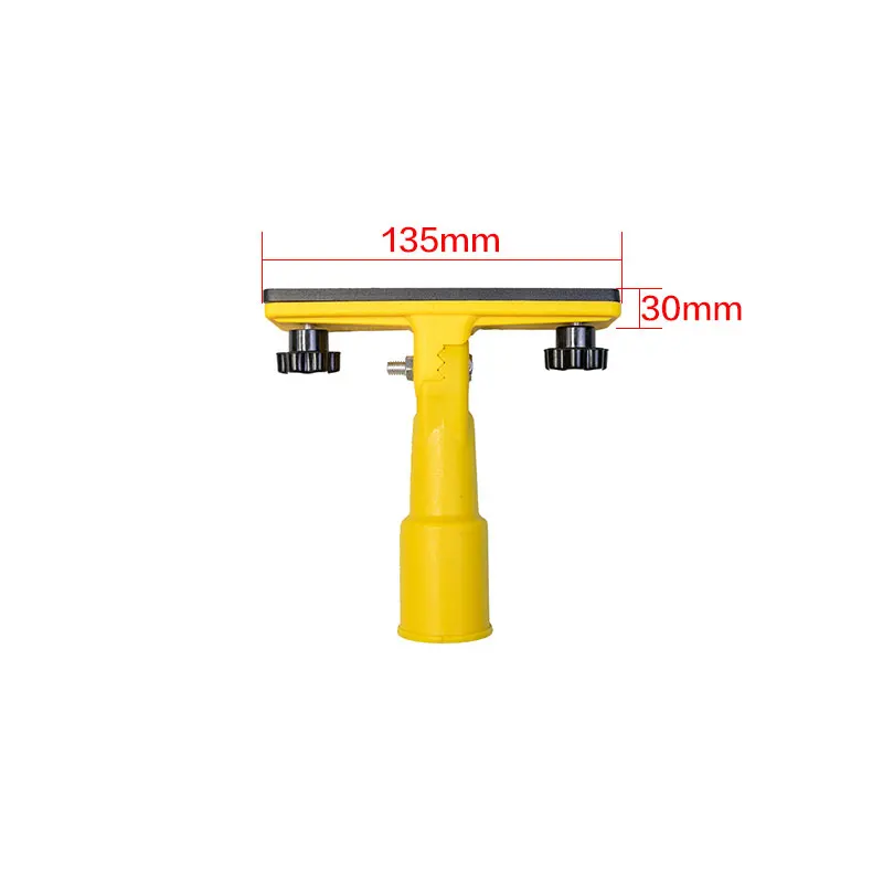 Baffle Holder With Extension Pole 360 Degree Rotation For Paint Color Separation Prevent Splashing Detachable Cleaning Tools