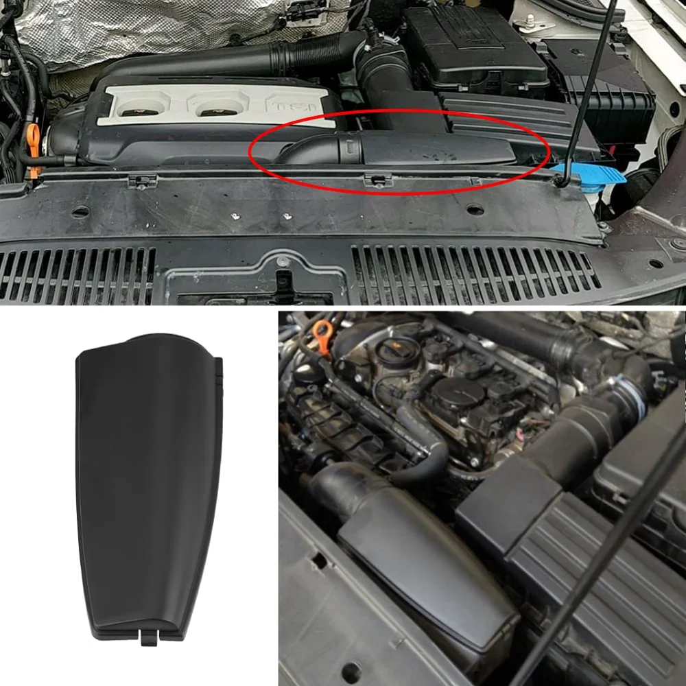 Car Air Intake Inlet Duct Cover Lid Cover Black for VW CC MK5 MK6 B6 B7 1K0805965J9B9 1K0805965J Car Accessories