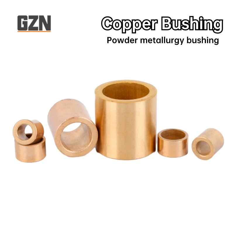 2/5/10PCS  Inner Diameter 10mm Brass Bushing Powder Metallurgy Oil Bearing Copper Bushing Wear-resistant Guide Bushing