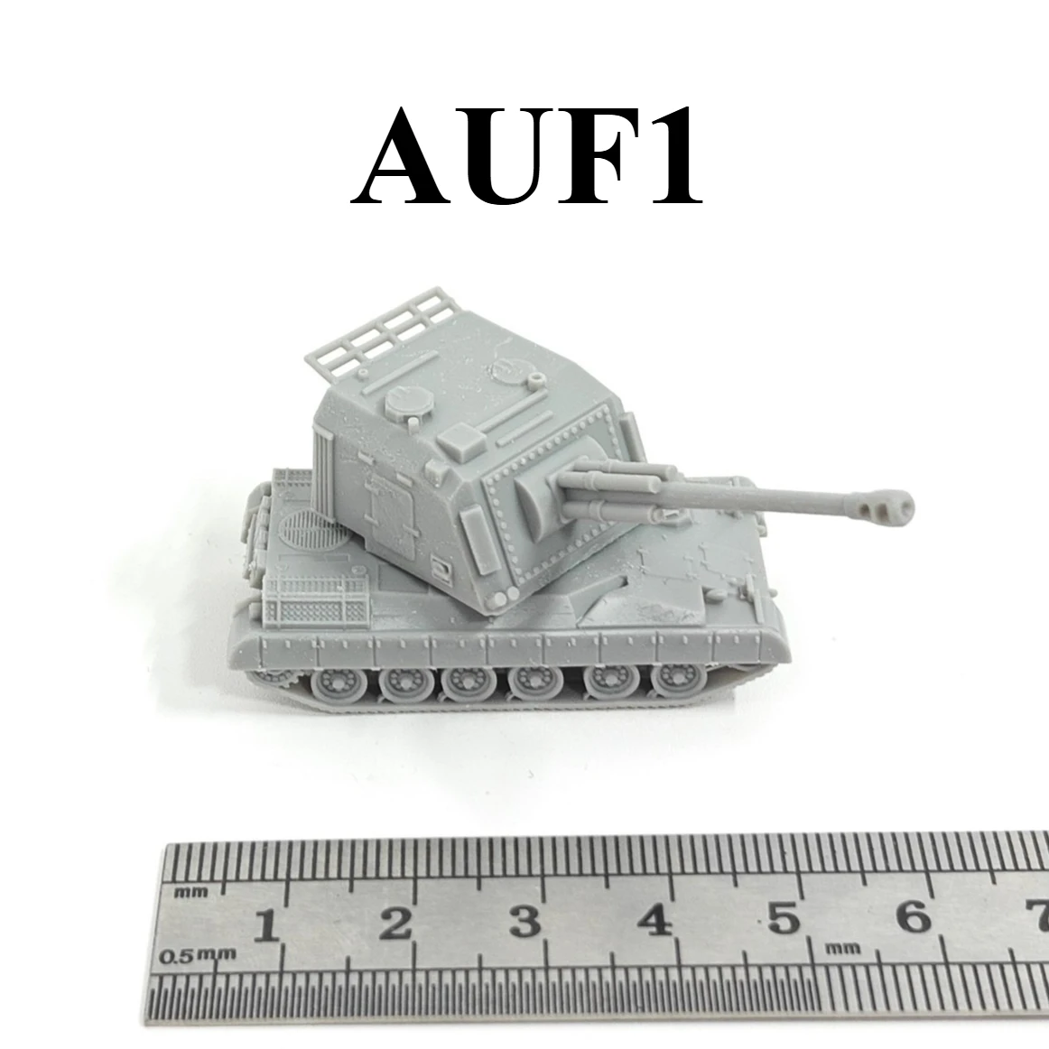 

French AUF1 Self-propelled Howitzer, 3D Printed ,1/144 Scale Mini Model,Resin