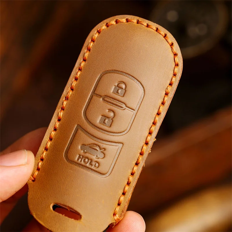 Car Remote Key Case Cover For Mazda 2 3 6 Atenza Axela Demio CX-5 CX5 CX-3 CX7 CX-9 2015 2016 2017 2018 2019 Accessories