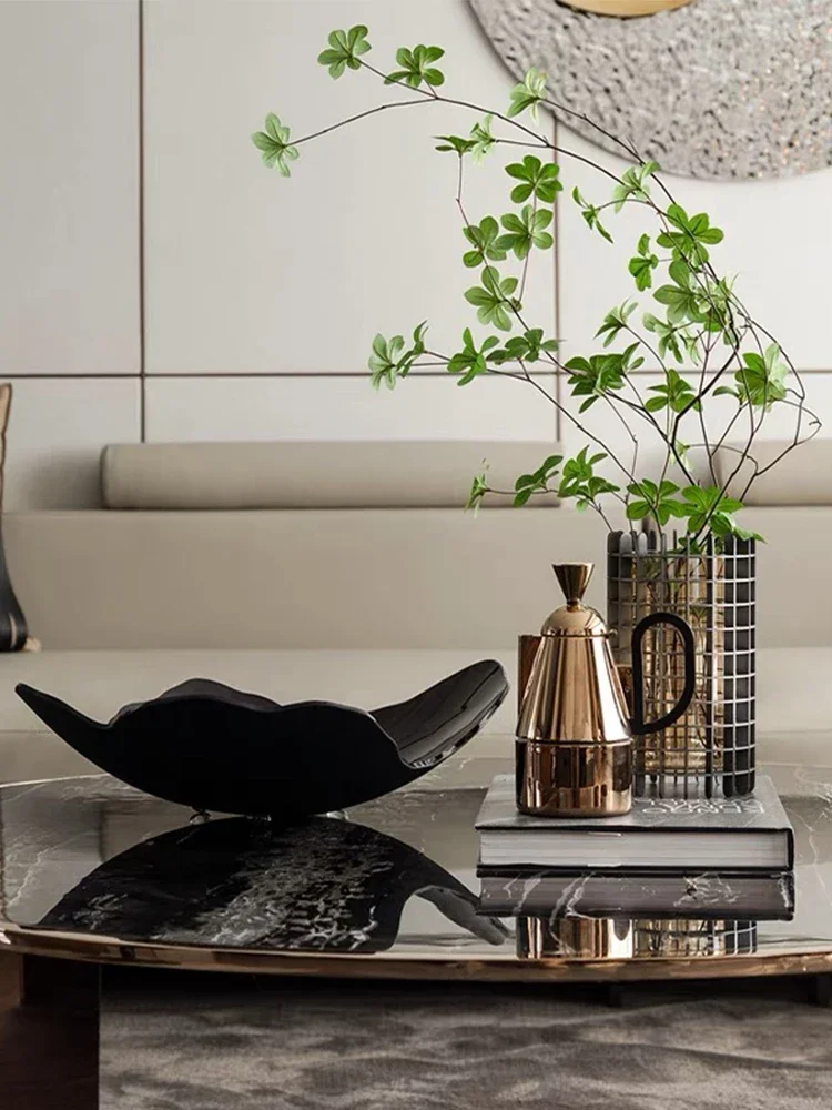 

OMENIA Modern Luxury Model Room Living Room Fruit Plate Combination Decorative Ornament