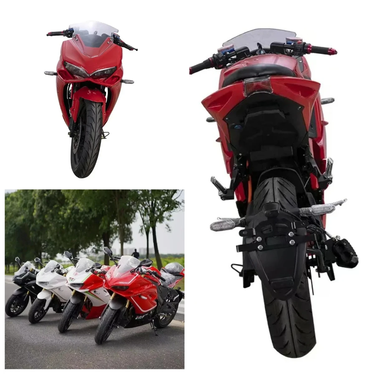 

Strovan 2025 Высокоскоростной 72 В 5000 Вт Пилот мощности Электрический мотоцикл Гоночный тип Длительный срок службы Батарея большой емкости Гоночный мотоцикл