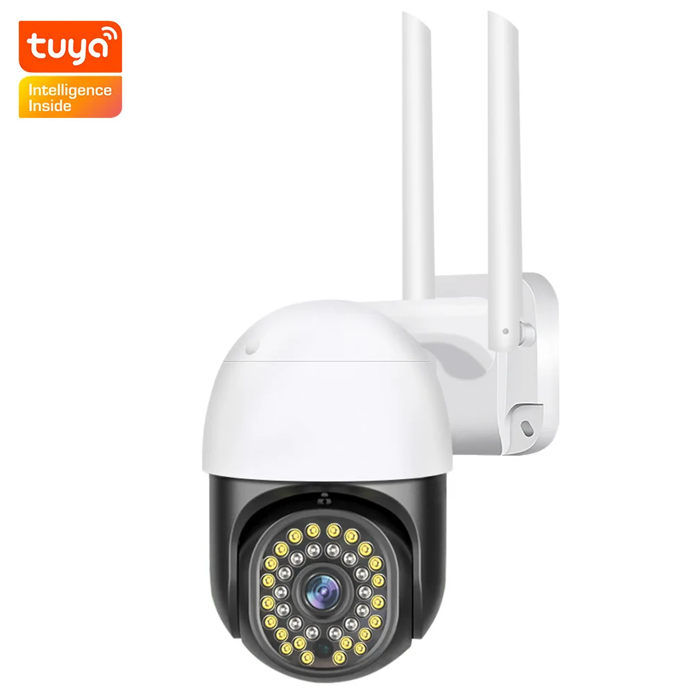 

3MP 1296P Tuya APP Full Color Motion Detection WIFI PTZ IP Dome Camera AI Humanoid Home Security CCTV Intercom Baby Monitor
