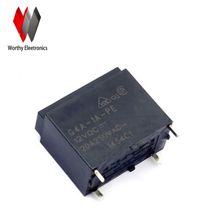 Free shiping    wholesale   10pcs/lot   relay   G4A-1A-PE-12VDC