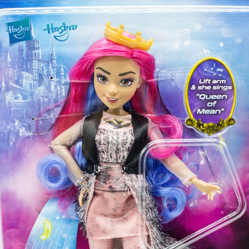 Original Disney Descendants Singing Audrey Princess The Rise of Red Queen of Mean Action Figure Kids Gifts Ornaments