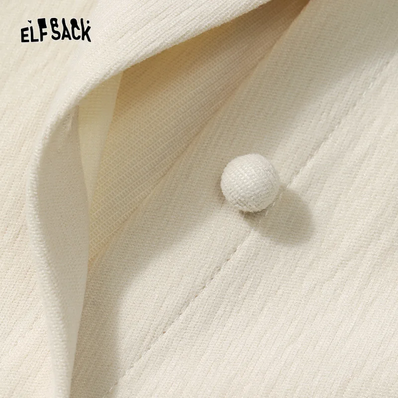 ELFSACK OL Blouses Women 2023 Winter New Designer Clothes Tops