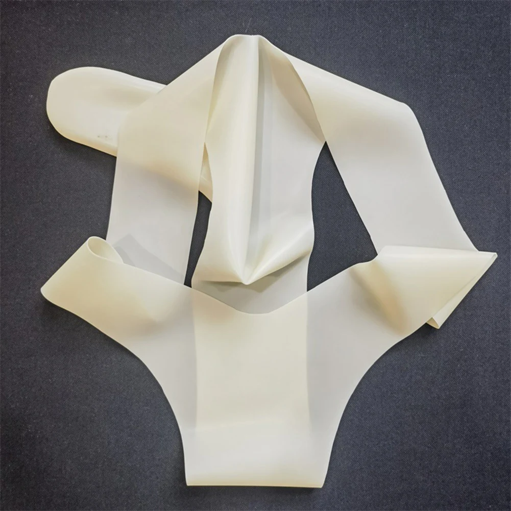 

Mens Latex Foam Soft G-strings Sexy Lingerie Underwear Rubber Elephant Nose Pouch Thongs Man Sheer Exotic Panties