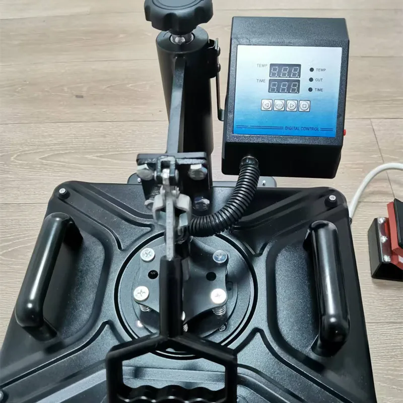 Heat Transfer 220V Sublimation Multifunctional 5-in-1 Semi-automatic Electric Heat Press Machine for T-Shirt Baking