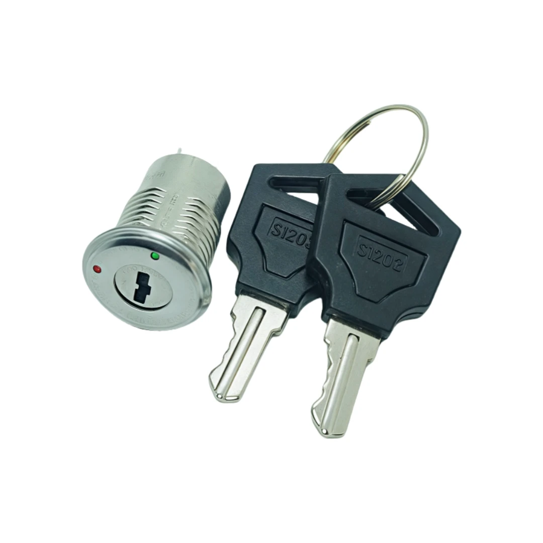 12mm S1203 Elektronischer Schlüsselschalter Zweiter Gang Türschloss Basisstation Zubehör – Detail 5