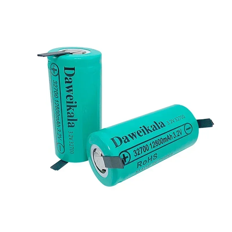 100% orignal LiFePO4 Battery 3.2V 32700 battery 12800mAh 35A Continuous Discharge Maximum 55A High power battery+DIY Nickel