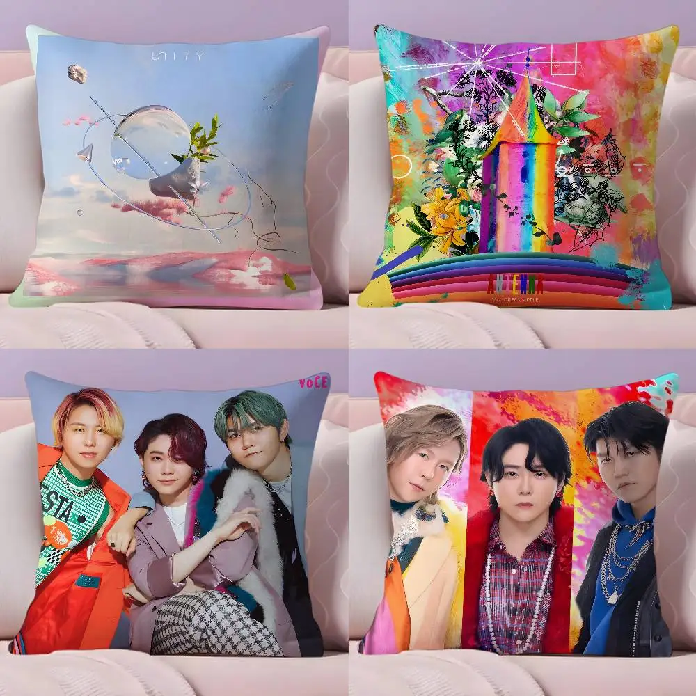 

Band M-mrs green appleS Pillow Case Pillowcase Ultra Soft Skin Friendly Fabric Cloud Like Comfort & Concealed Zipper