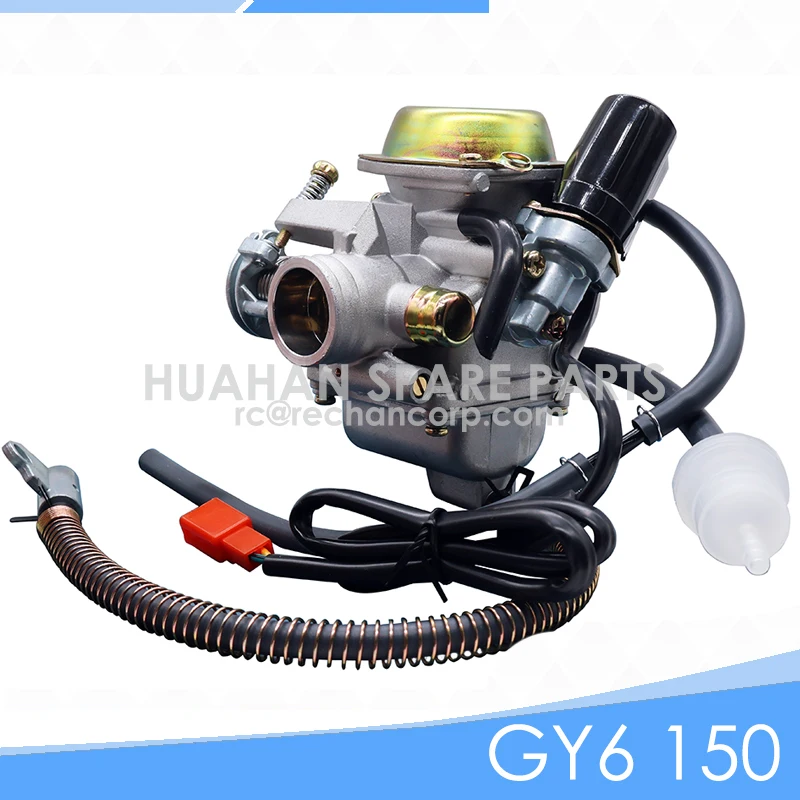 

High Performance 24mm GY6 150 Carburetor for TaoTao 110cc 125cc 150cc Scooter Moped PD24J ATV QUADS GO-KART Replacement Part