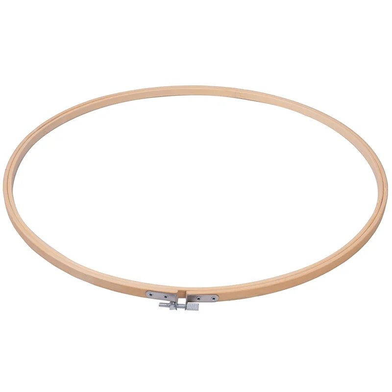 

AX83-40Cm DIY Crosss Stitchs Embroidery Circle Bamboo Hoop Crosss Hoop Ring Support Wooden Needle Craft Tools