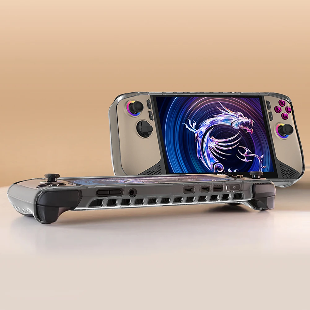 

For MSI Claw 8 AI+ TPU Case Protective Case Anti-Scratch Transparent TPU Protective Cover Full Protective Shell Game Accessories