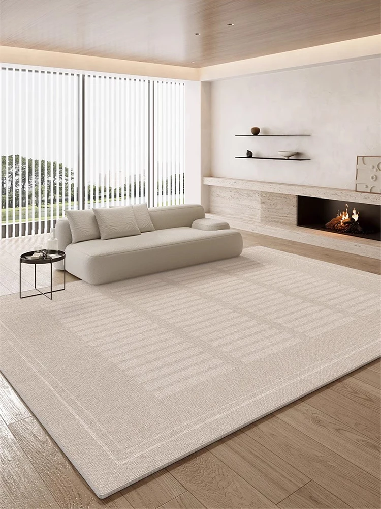 

Retro Minimalist Carpet Large Area Luxury Decoration Living Room Carpets Easy To Clean Bedroom Rugs Customizable Cloakroom Rug