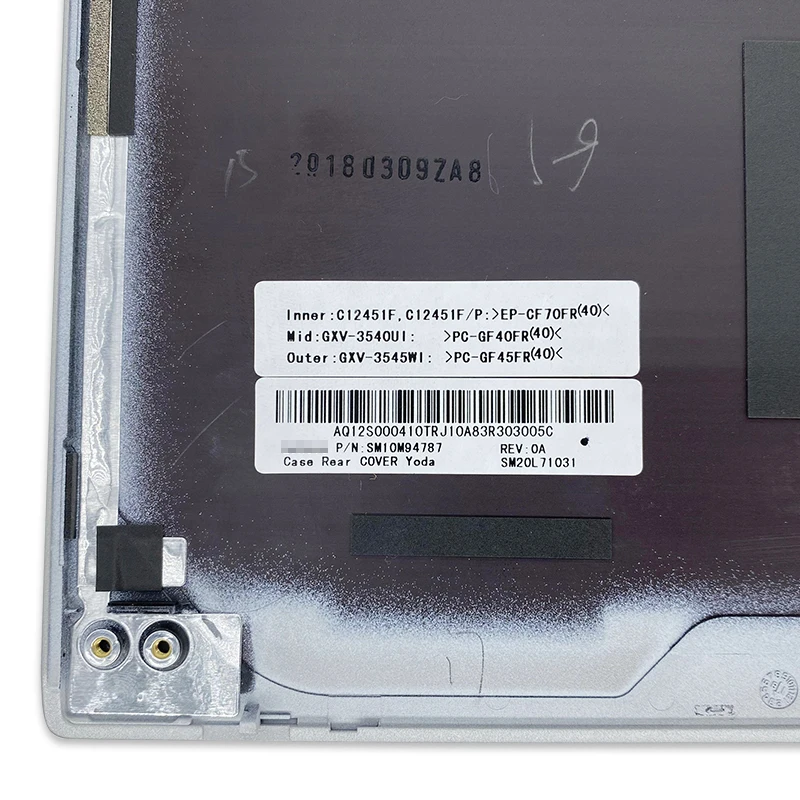 New For Lenovo Thinkpad X1 Carbon 5th X1C 2017 LCD Back Cover  Rear Lid Top Back Case Silver