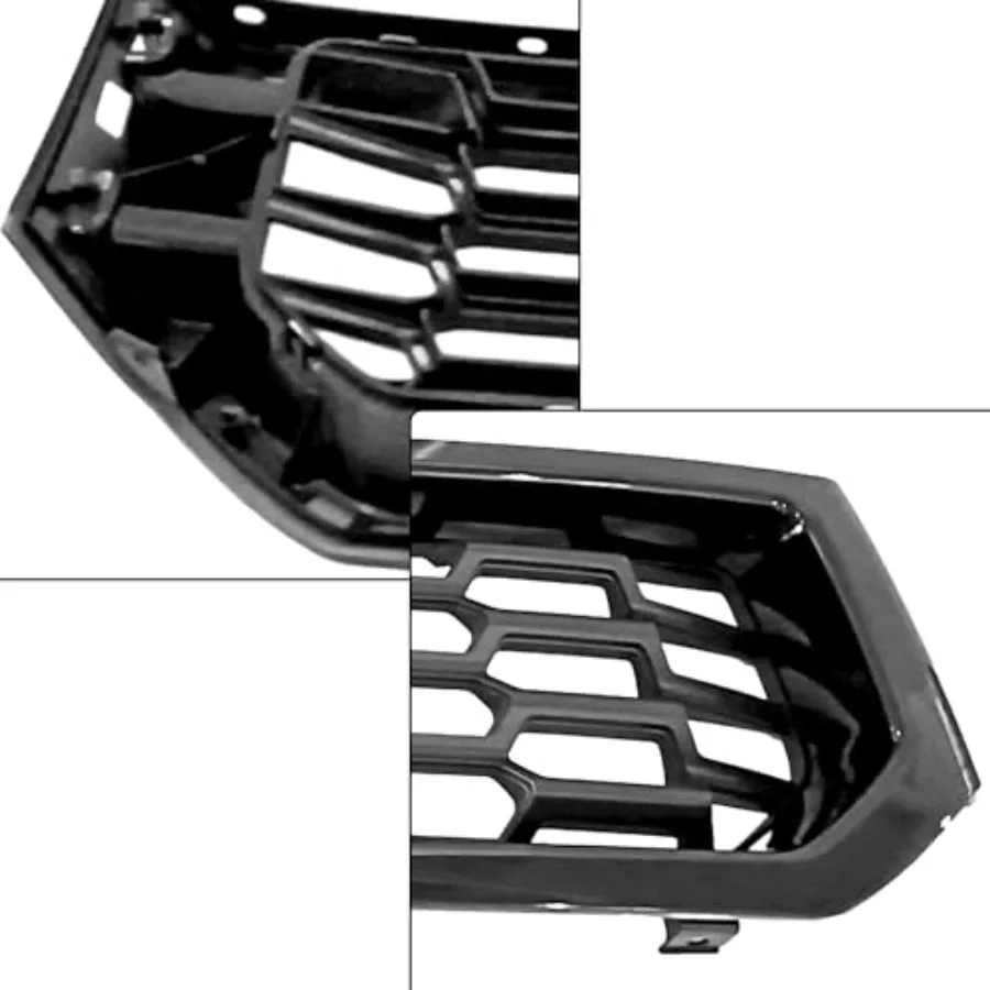 Glänzend schwarze Frontstoßstangengrill-Baugruppe für 2012 2013 2014, Honda Ridgeline, langlebiges Kfz-Außen-Upgrade für Enhanced Ve