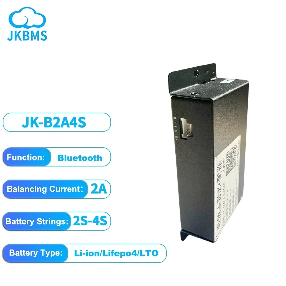 Imagem -05 - Balancer Acrílico Inteligente 224s 1a 2a Atual Faça Você Mesmo 12v 24v 48v Bateria Lifepo4 Li-ion Lto Bateria Equalização jk