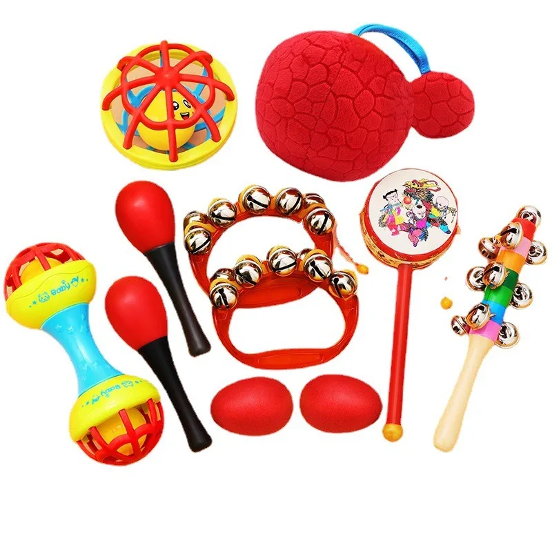 Baby Toys 3 Newborn Rattle for Little Ones 2-3 Months 0-1 Years 4 Grasping Training 6 Sensory Training