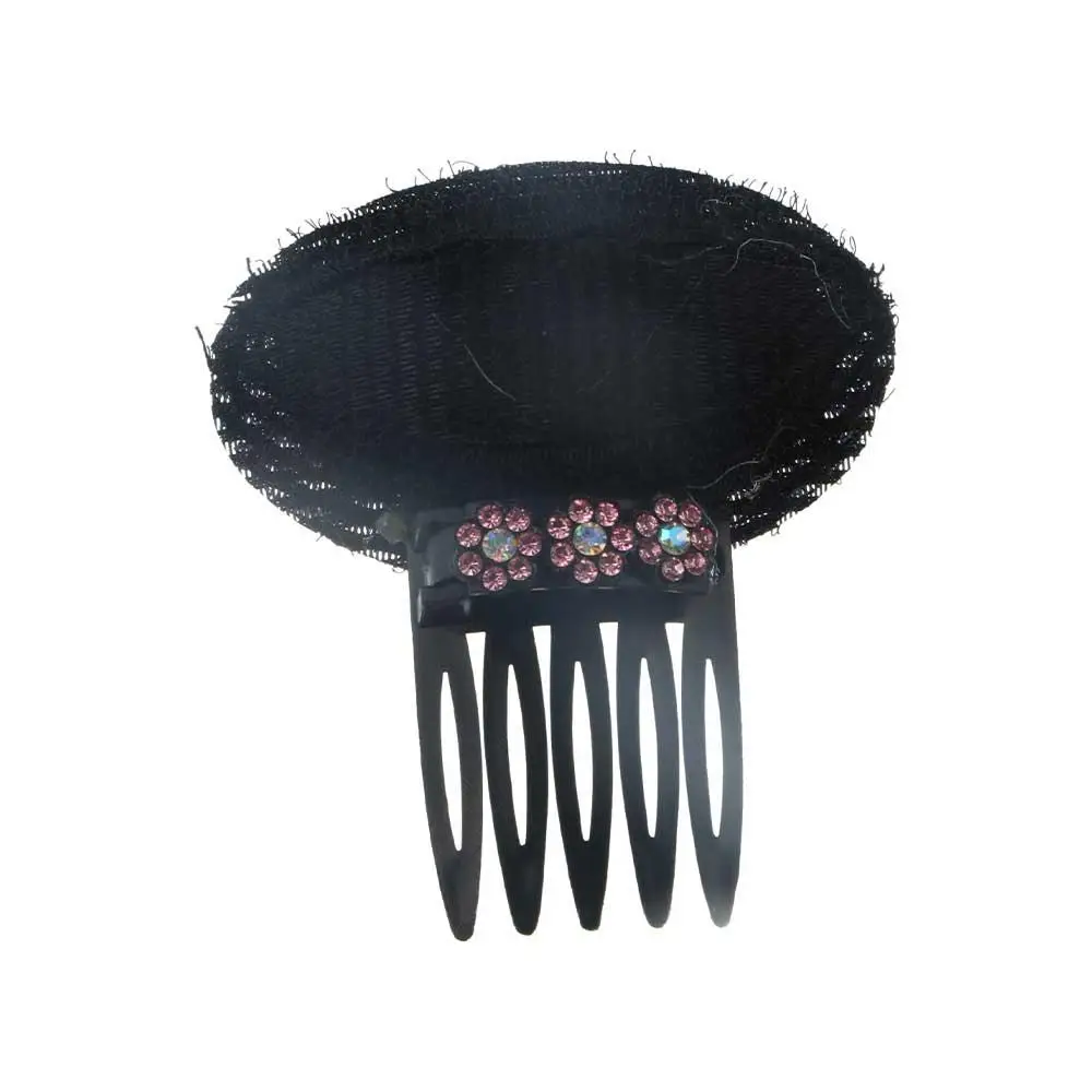 

Elegant Flower Puff Hair Head Cushion Sponge Braid DIY Hair Styling Tool Hair Clip Invisible Hair Base Lady