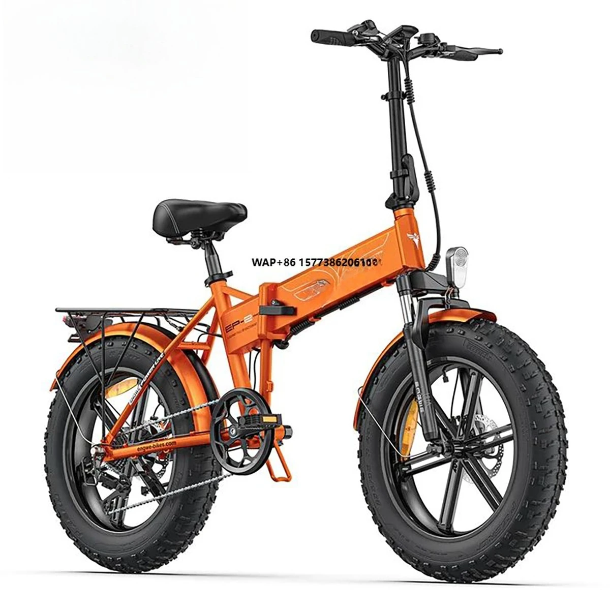 

EP-2PRO 750w High Speed Motor Fat Tires 2 Wheel Electric Motorcycle Pedal Assist Ebike