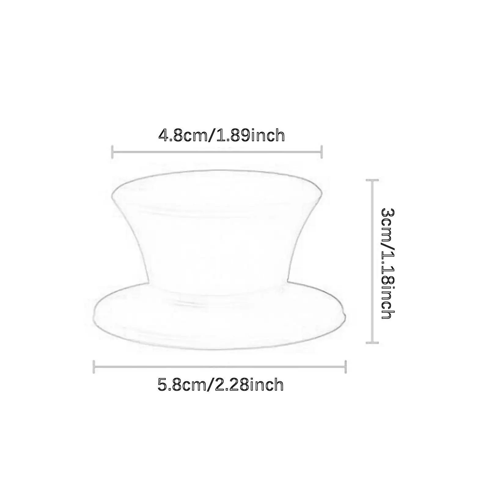 Anti Scald Silicone Pot Lid Knob Universal Non Slip Handle for Cookware Covers Quick Install Upgrade