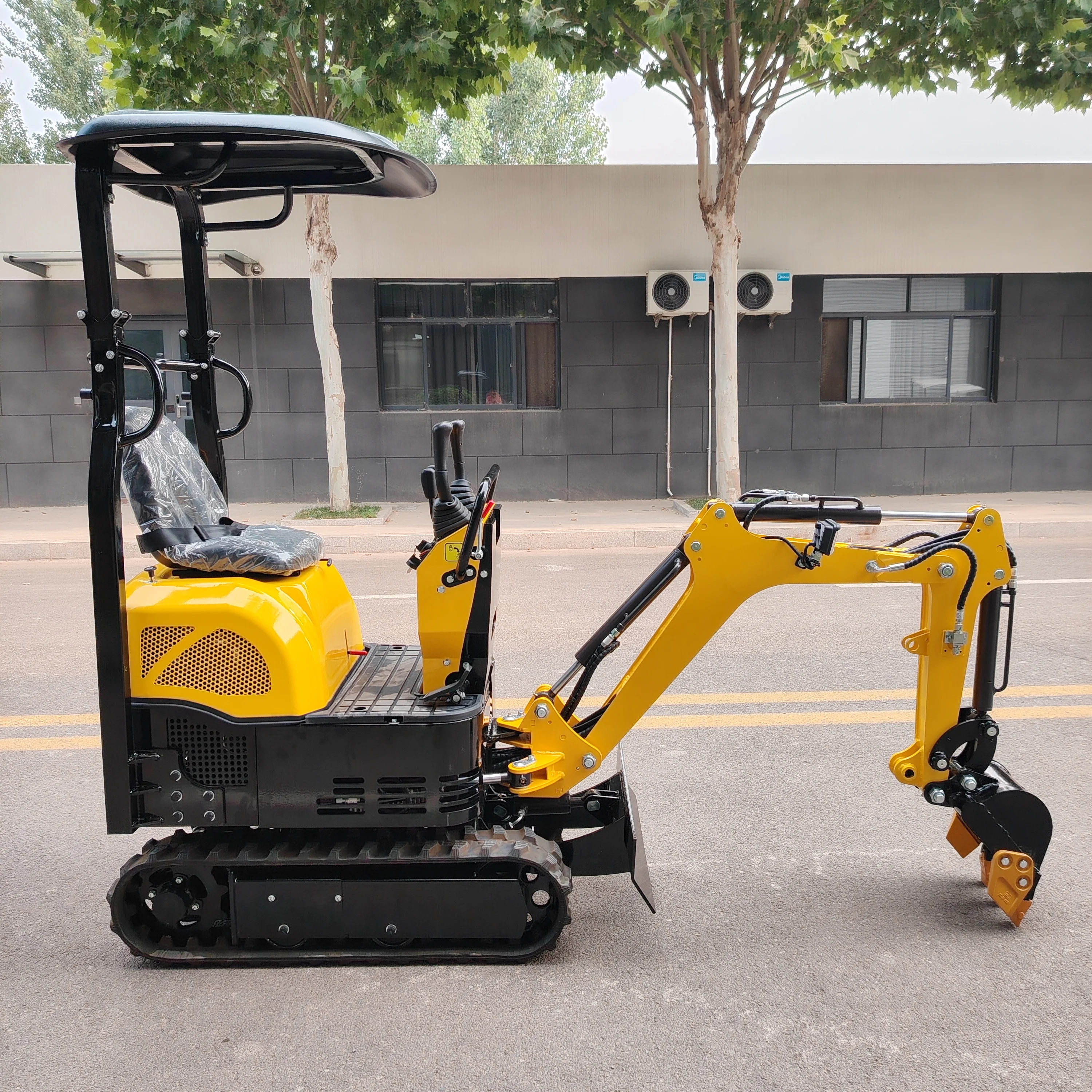 테일리스 0.8톤 EPA 미니 굴삭기: 도시 건설 및 조경을 위한 맞춤형 솔루션 고효율 강력 굴삭기