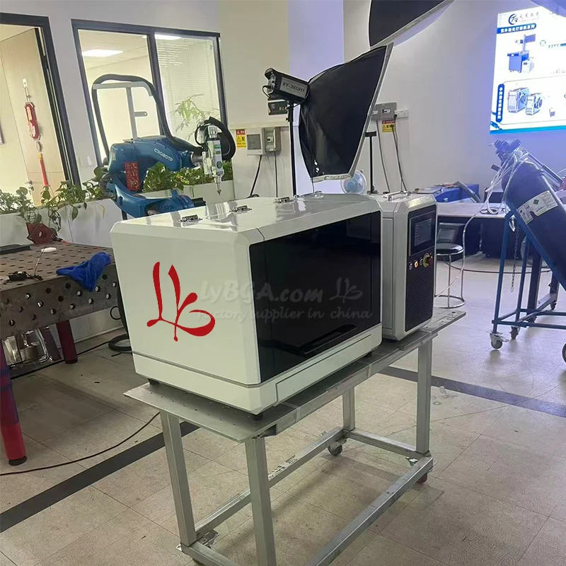 LY 3030 Split Desktop Metal Laser Cutter | 300x300mm Area | Air-Cooled Compact Laser Cutting Machine