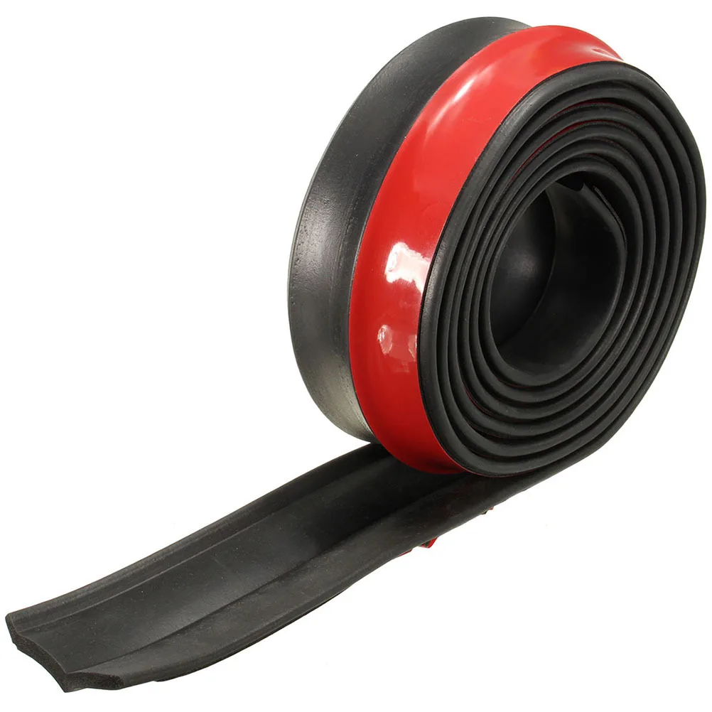 1 Buah Strip Pelindung Bumper Mobil Trim Karet Universal untuk Bumper Depan Belakang Rok Samping Truk Suv Perlindungan Anti Gores